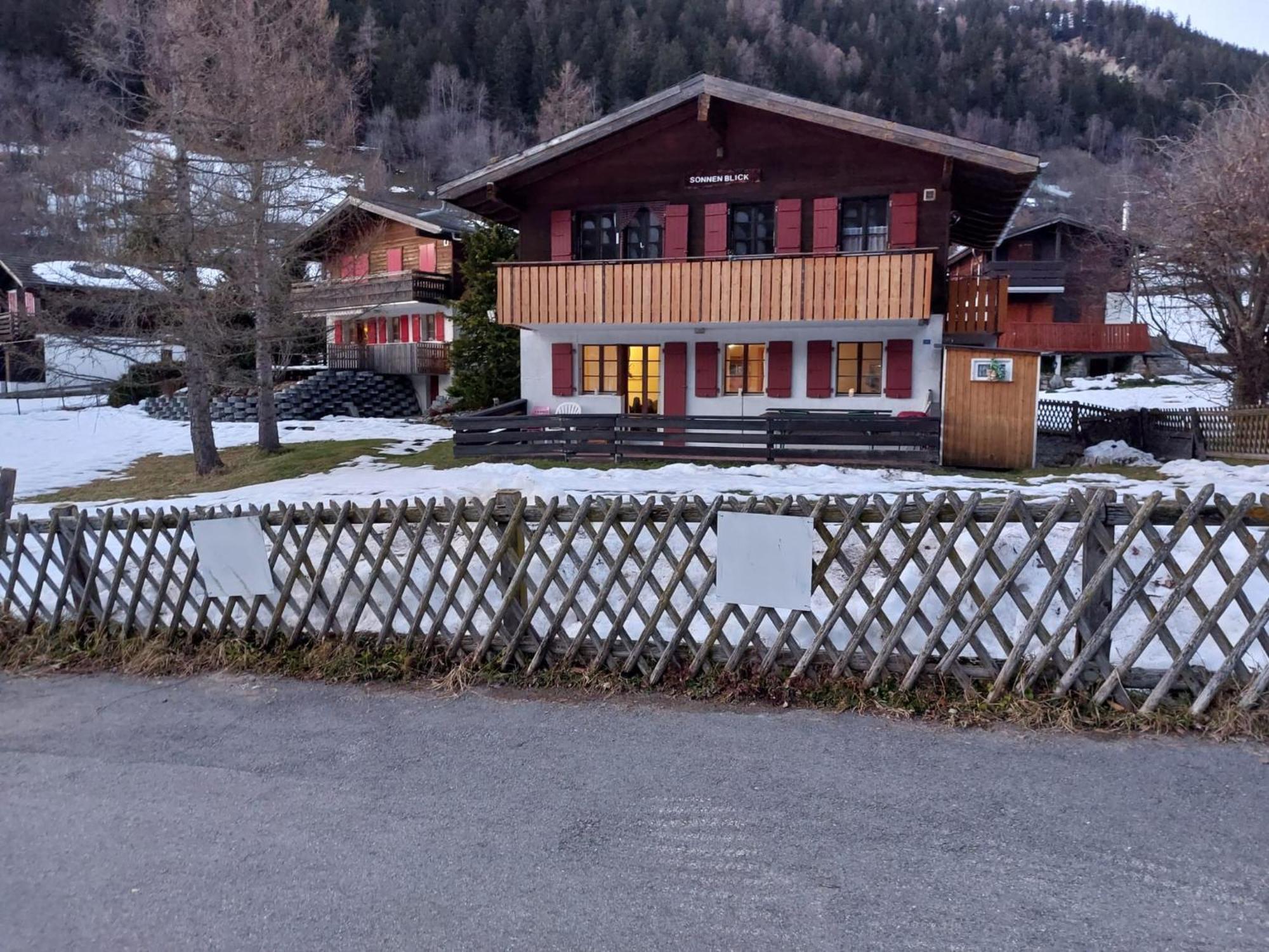 Chalet Sonnenblick Fiesch Exterior foto